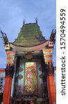 Chinese theater on Hollywood boulevard 