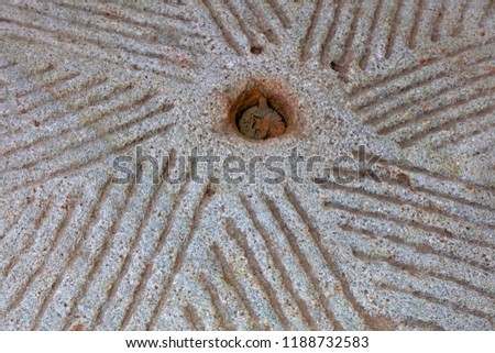 Chinese traditional grindstone texture
