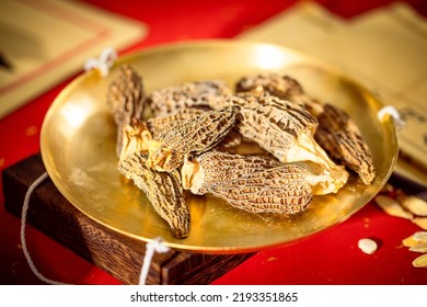 Chinese Traditional Medicine Food Homology Food Morel