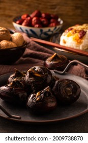 Chinese Water Chestnut On The Plate