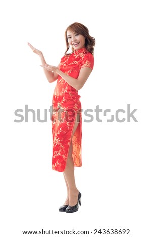 Full Length Chinese Dress
