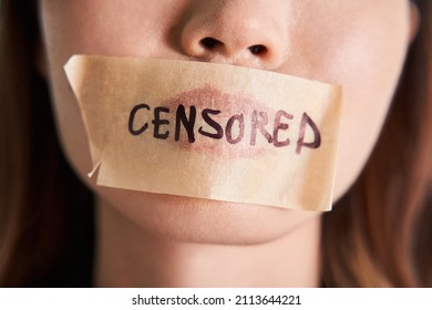 Chinese woman problems censored. Speaking is censored, unspoken issue, toxic problem
