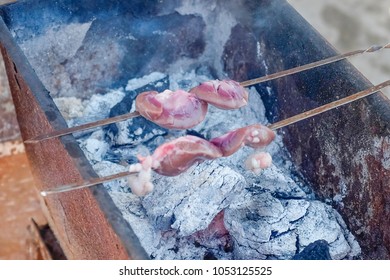 Chinese Xinjiang Barbecue Goat Kidney