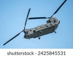 chinook helicopter, air display, eastbourne, 2023