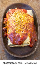 Chipotle Chicken Burrito With Jalapenos And Spinach Wrap 