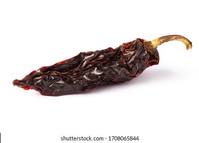 Chipotle Chilli Dry Mexico Hot Pepper Pod In White