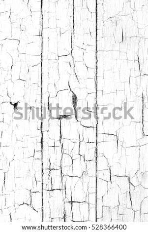 Chipped and old wood, detail of an abandoned wall textured background