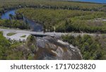Chippewa Falls from a drone