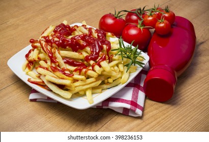 Chips With Ketchup