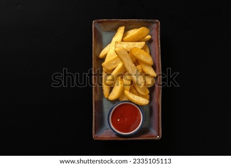 chips snack menu Frenchfries food