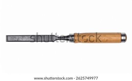 Chisel . isolated on a white background. 