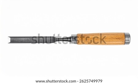 Chisel . isolated on a white background. 