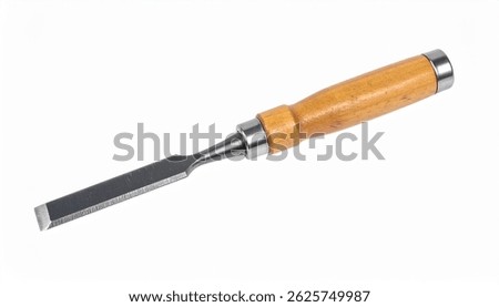 Chisel . isolated on a white background. 