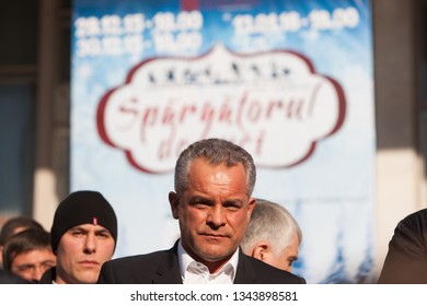 CHISINAU, MOLDOVA/JANUARY 13, 2016: Vladimir Plahotniuc, Chairman Of The Democratic Party Of Moldova.