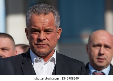 CHISINAU, MOLDOVA/JANUARY 13, 2016: Vladimir Plahotniuc, Chairman Of The Democratic Party Of Moldova.