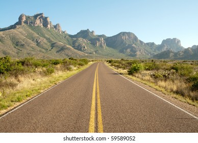 Chisos Mountains Entrance Road