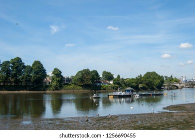 Chiswick River, Kew Bridge, Kew Railway Bridge, West London