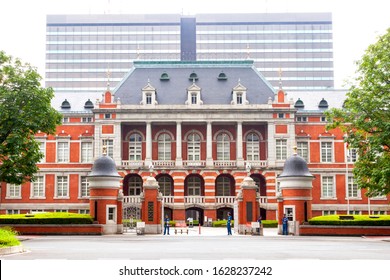 Chiyoda, Tokyo, Japan-September 2, 2019: Old Ministry of Justice Building: The Old Ministry of Justice Building is an historical building in Kasumigaseki district of Chiyoda, Tokyo, Japan.