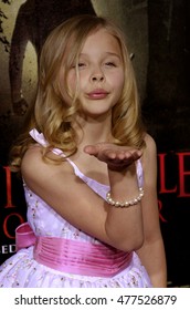 Chloe Grace Moretz At The World Premiere Of 'Amityville Horror' Held At The Arclight Cinerama Dome In Hollywood, USA On April 7, 2005.