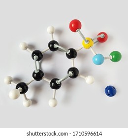 Chloramine T Molecular Structure Isolated On Stock Photo (Edit Now ...