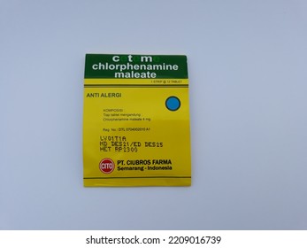 
Chlorpheniramine Or CTM Is A Medication To Relieve Allergy Symptoms That Can Be Triggered By Food, Medications, Insect Bites, Dust Exposure, Exposure To Animal Dander, Or Exposure To Pollen.