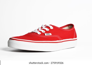 vans authentic rojas