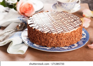 Chocolate - Almond Esterhazy Torte