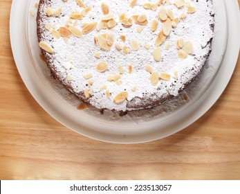 Chocolate Almond Torte, Homemade Bakery