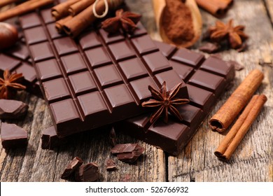 Chocolate Bar And Spice