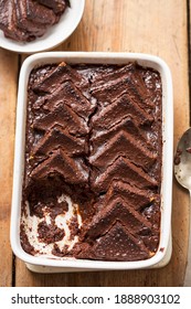 Chocolate Bread And Butter Pudding 