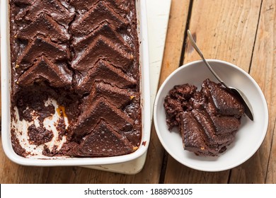 Chocolate Bread And Butter Pudding 