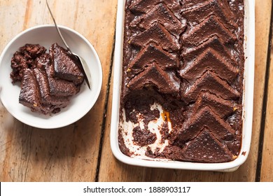 Chocolate Bread And Butter Pudding 