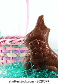 Chocolate Easter Bunny Ears Eaten Stock Photo 2807963 | Shutterstock