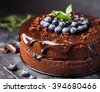 square chocolate cake