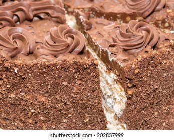 Chocolate Cake  Close Up