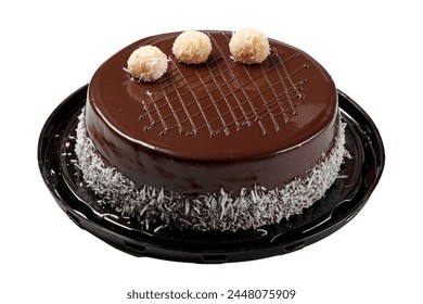 Chocolate cake with coconut food - Powered by Shutterstock