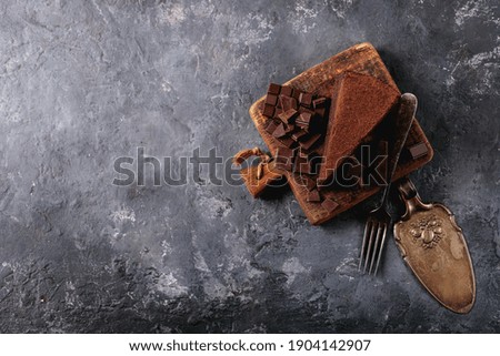 Similar – chocolate brownie pie