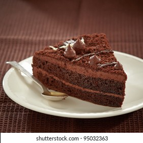 Chocolate Cake Slice