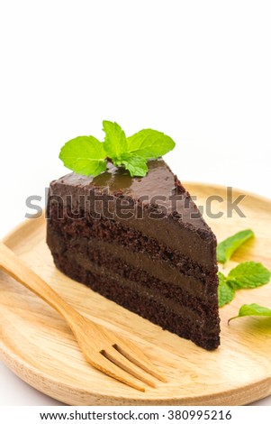 Similar – Foto Bild Schokoladenbrownie-Stücke auf Holzuntergrund