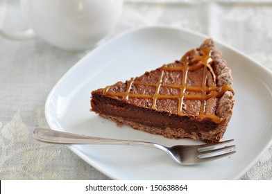 Chocolate Caramel Tart 