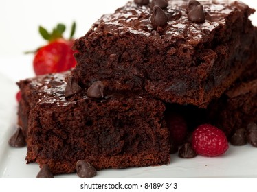 Chocolate Chip Brownies 6