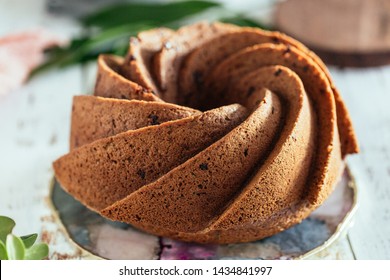 Chocolate Chip Nordic Ware Bundt Cake