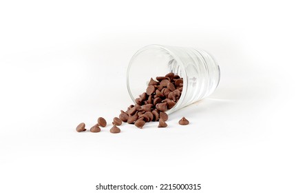 chocolate chips with corn flakes with spoon - Powered by Shutterstock