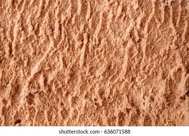 Chocolate Cocoa Ice Cream Brown Texture Background