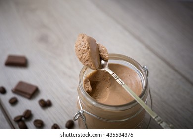 Chocolate, Coffee And Rum Mousse