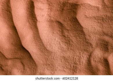 Chocolate color sands of the desert. Background and Texture