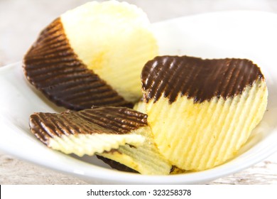 Chocolate Covered Potato Chips