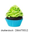 cup cake green