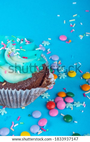 Image, Stock Photo cupcake christmas tree