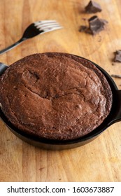 Chocolate Double Fudge Brownie.  Homemade Brownie. Traditional Classic Bakery Favorite. 